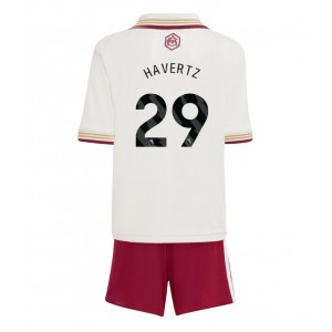 Fotbalové Dres Arsenal Kai Havertz #29 Dětské Třetí Oblečení 2025-26 Krátký Rukáv (+ trenýrky)